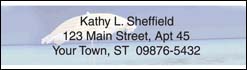 Island Paradise Address Labels