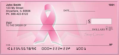 Stop Cancer Personal Checks
