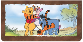 Pooh Adventures Leather Cover